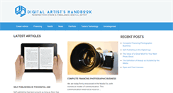 Desktop Screenshot of digitalartistshandbook.org